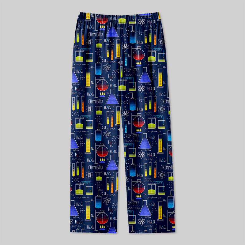 Chemistry Lab Geek Loungewear Pants