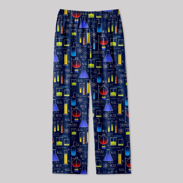 Chemistry Lab Geek Loungewear Pants