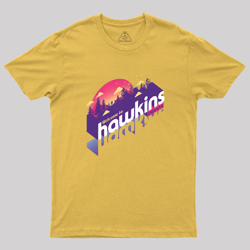 Sunset Hawkins Geek T-Shirt
