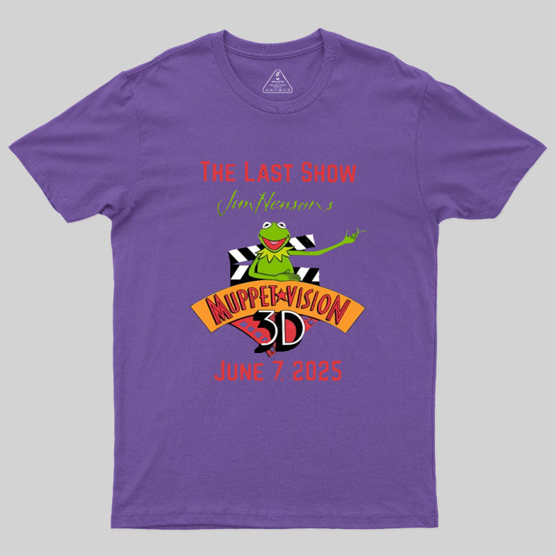 The Last Show Muppet Vision 3D Geek T-Shirt