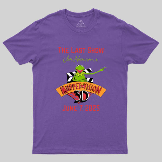 The Last Show Muppet Vision 3D Geek T-Shirt