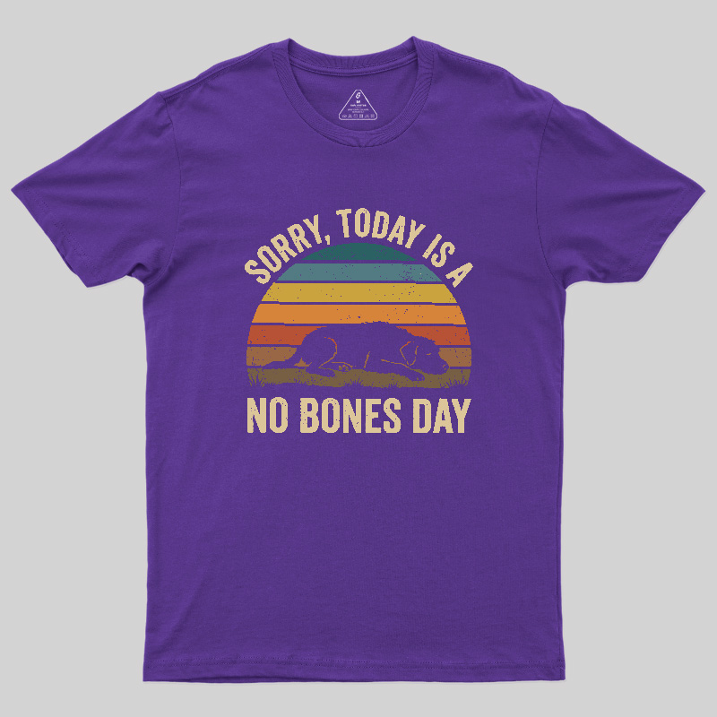 No Bones Day Geek T-Shirt