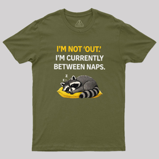 I��m Currently Between Naps Geek T-Shirt