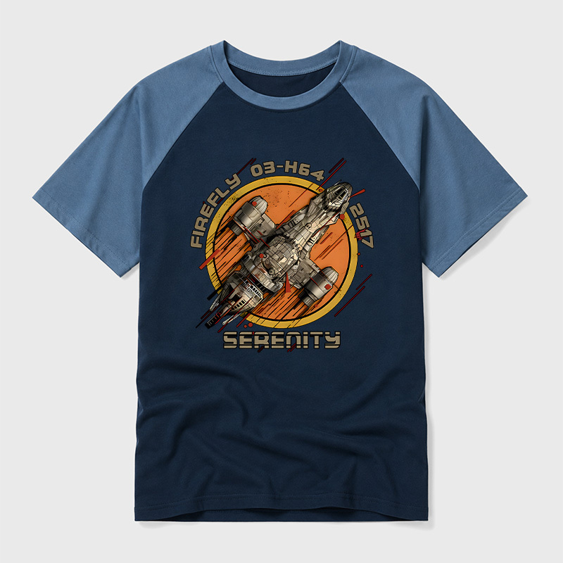 Firefly Junker Geek Retro Raglan T-Shirt