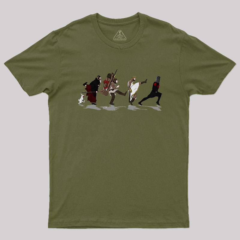 Walking Towards the Grail Geek T-Shirt