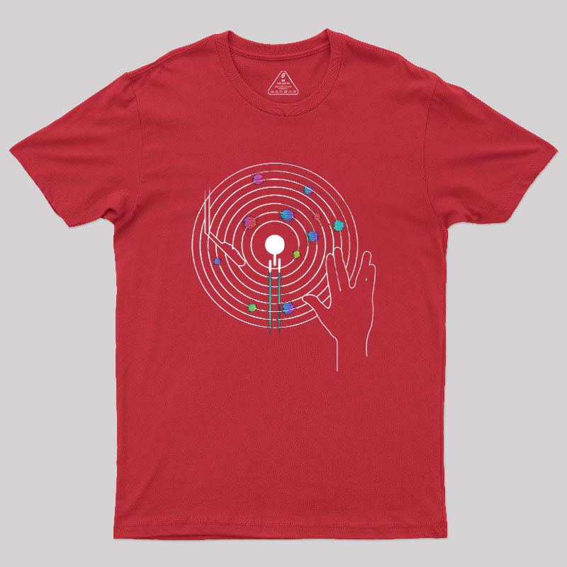 Hand-Played Target Geek T-Shirt