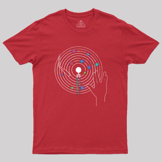 Hand-Played Target Geek T-Shirt