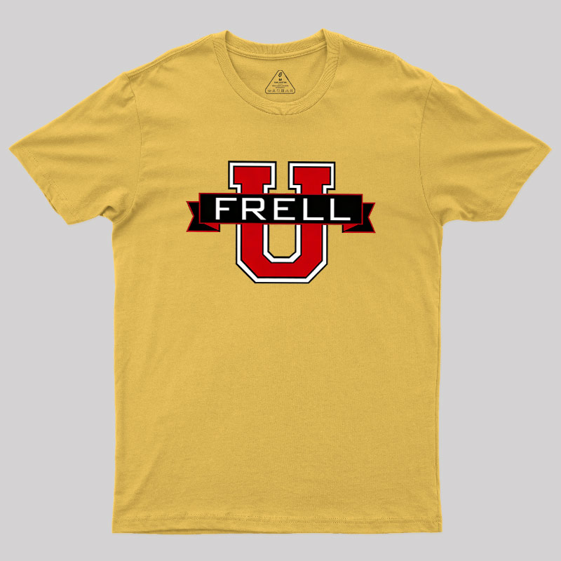 Frell Varsity U Badge Geek T-Shirt