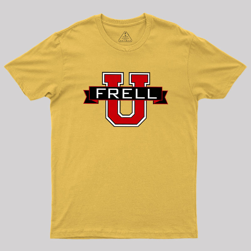 Frell Varsity U Badge Geek T-Shirt