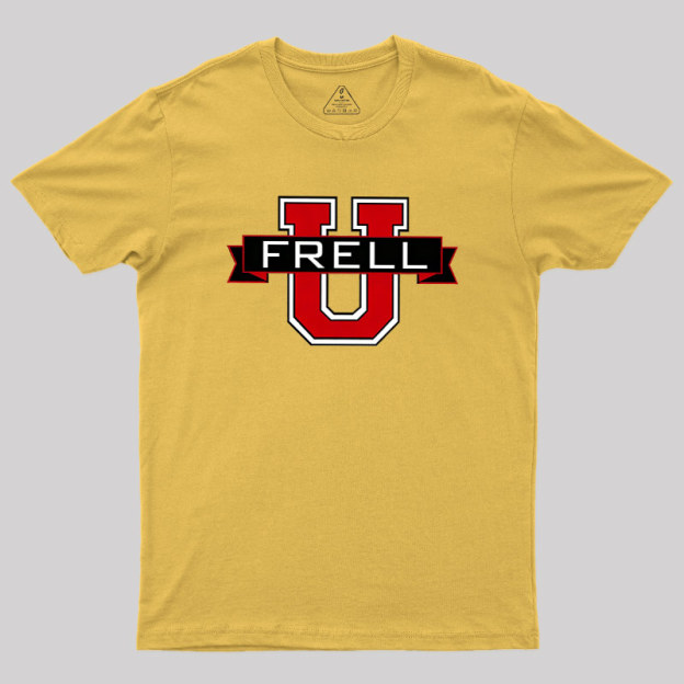 Frell Varsity U Badge Geek T-Shirt