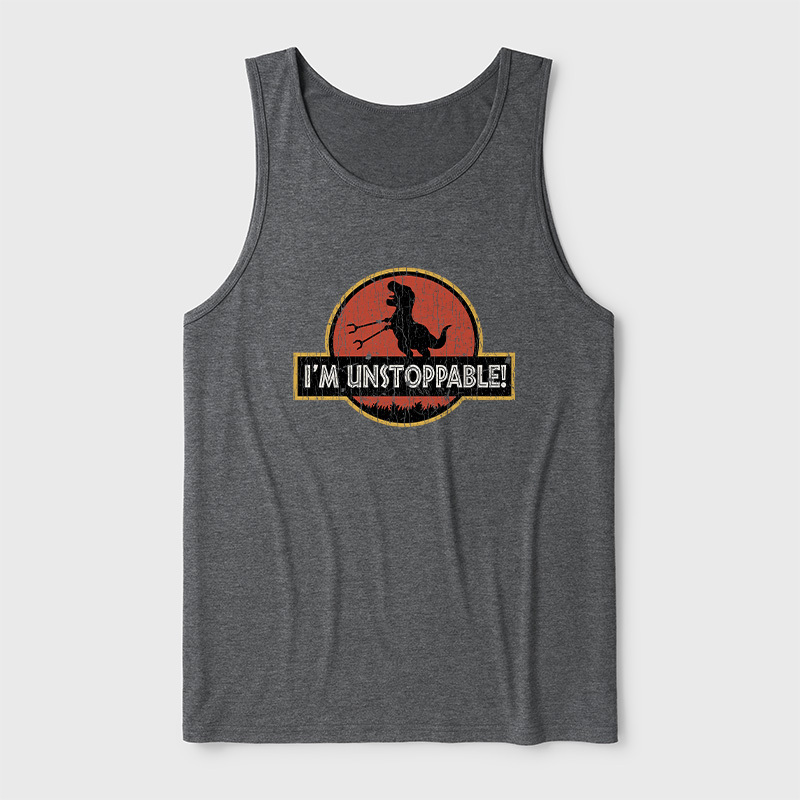 I'm Unstoppanle Ultra Soft Heather Tank