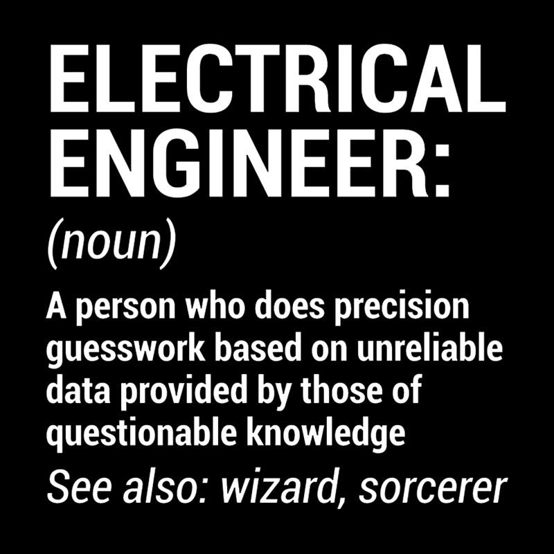 Funny Electrical Engineer Geek T-Shirt