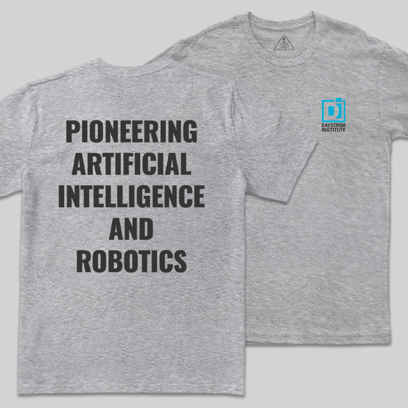 Robotics Revolution Front and Back Printing Geek T-Shirt