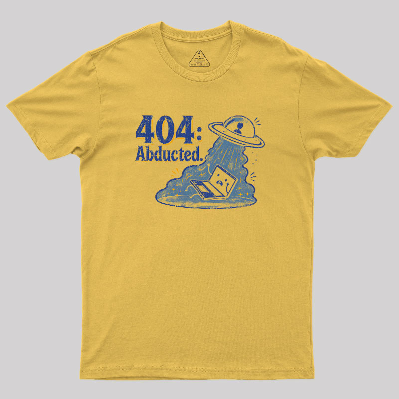 404 Abducted Geek T-Shirt