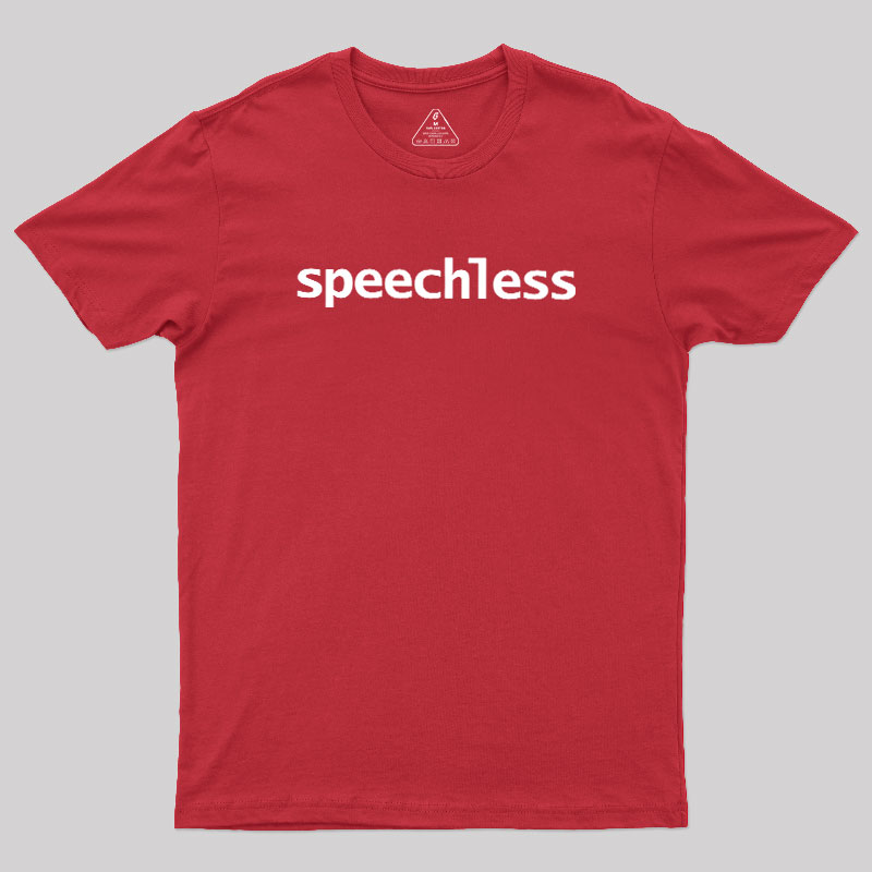 Speechless Geek T-Shirt