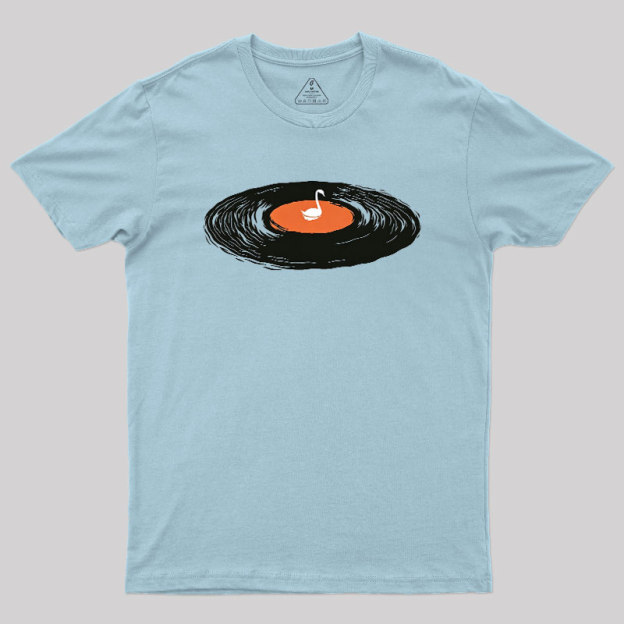 Swan Lake Vinyl Record Visual Geek T-Shirt