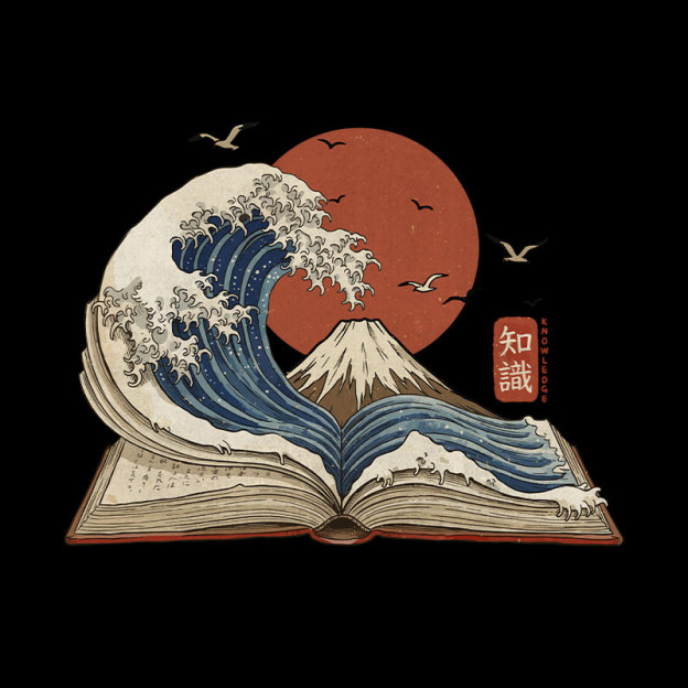 Waves of Knowledge Geek T-Shirt