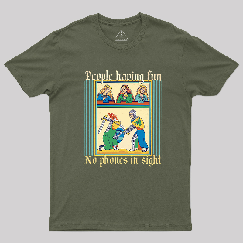 Funny Medieval History Buff Geek T-Shirt