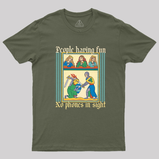 Funny Medieval History Buff Geek T-Shirt