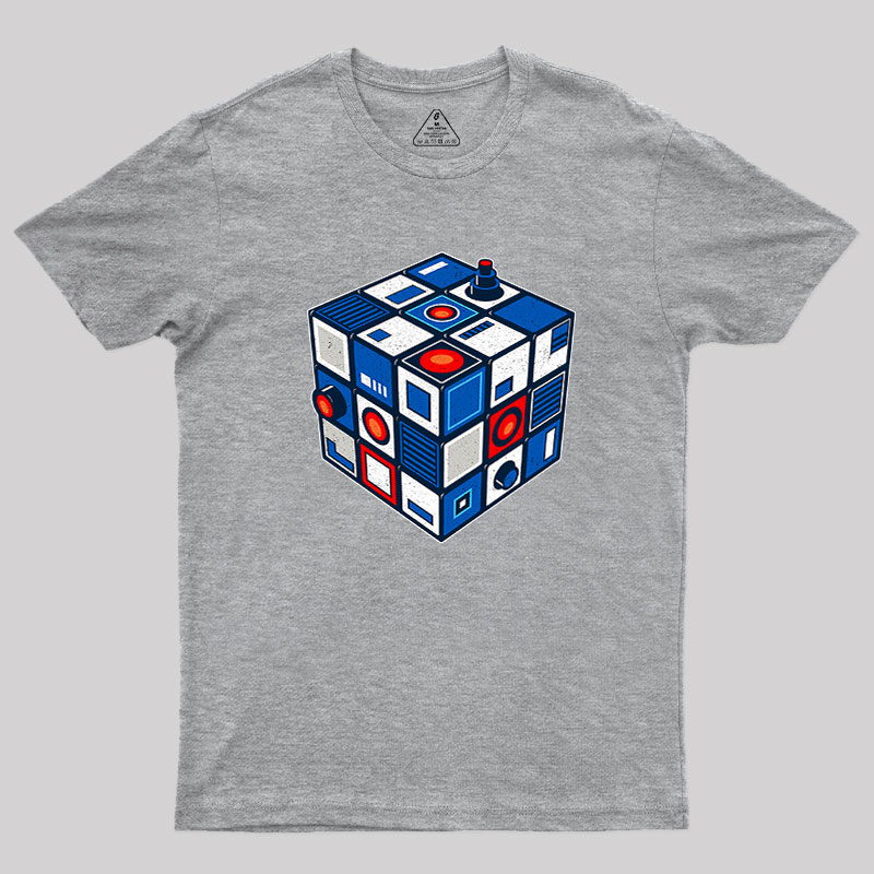 Droid Cube Geek T-Shirt