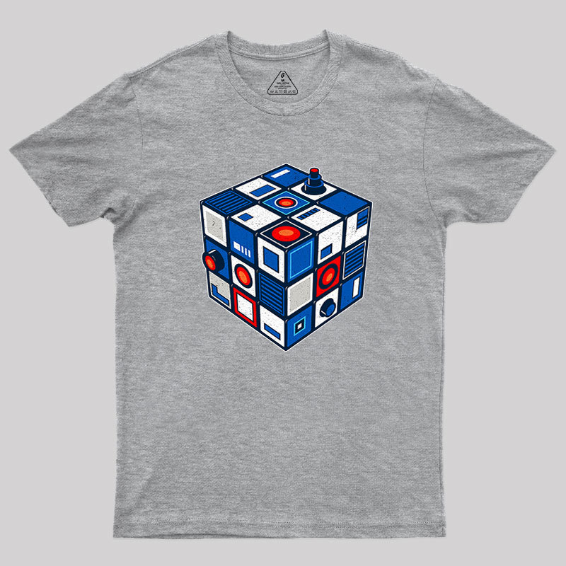 Droid Cube Geek T-Shirt