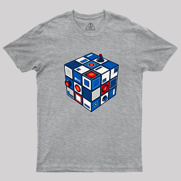 Droid Cube Geek T-Shirt