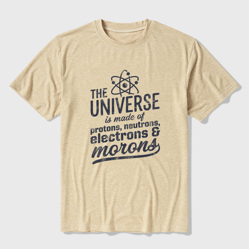 The Composition Of The Universe Science Ultra Soft Heather Tee