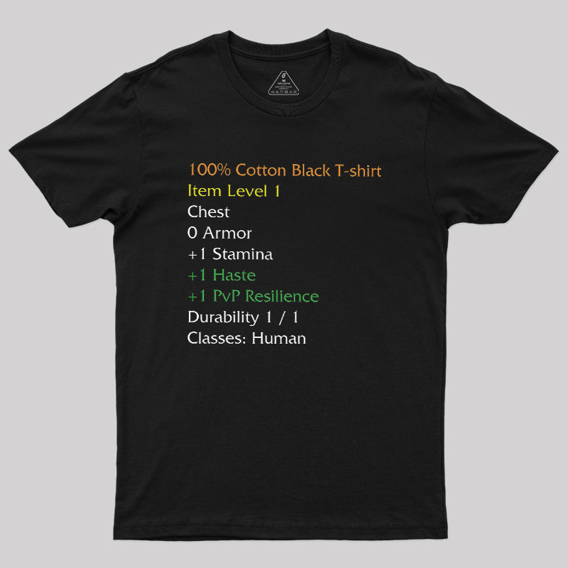 WoW Funny Geek T-Shirt