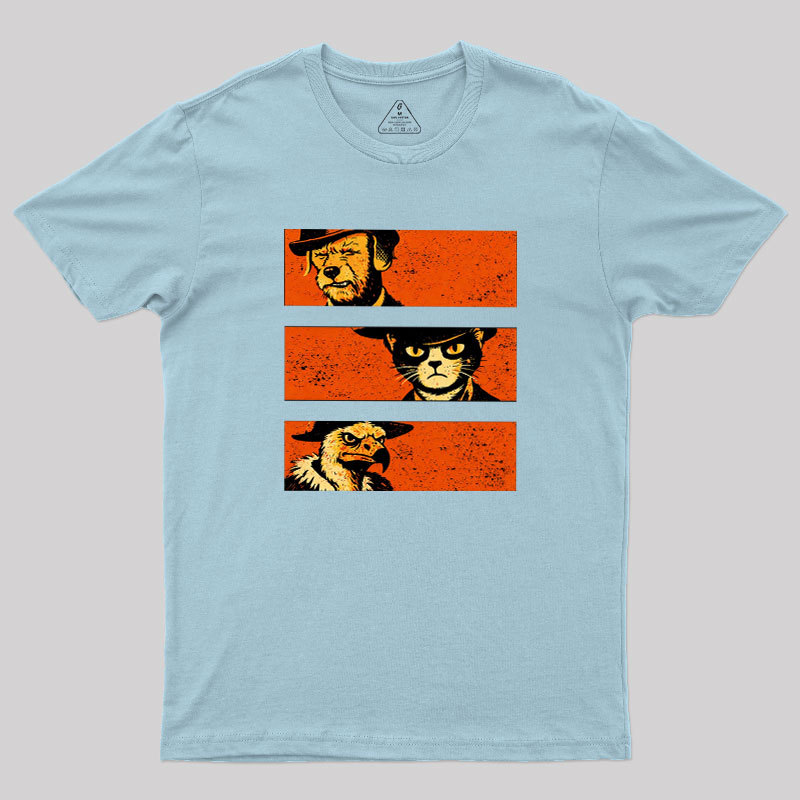 The Good The Bad And The Ugly Geek T-Shirt