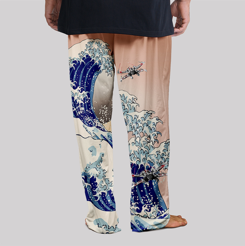 ATAT Ukiyoe The Great Wave off Kanagawa Geek Loungewear Pants