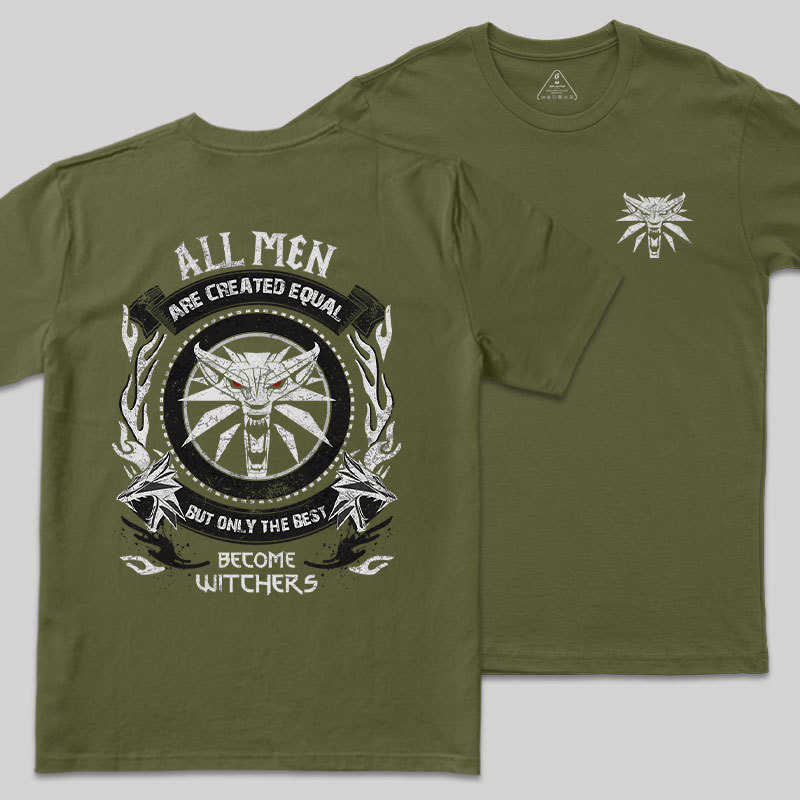 Wolf School Legacy Front and Back Printed Geek T-Shirt