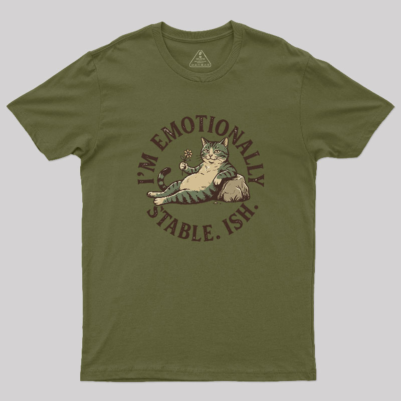 Stable-ish?Feline?Mood Geek T-Shirt