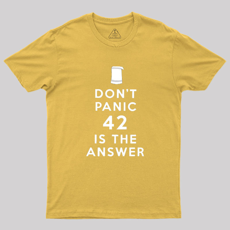 42 is Answer Geek T-Shirt