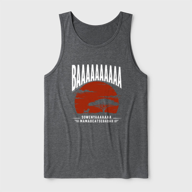 Baaa Sownyaaa Mamabeatsebabah Ultra Soft Heather Tank