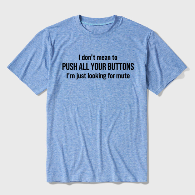 I'm Just Looking For Mute Ultra Soft Heather Tee