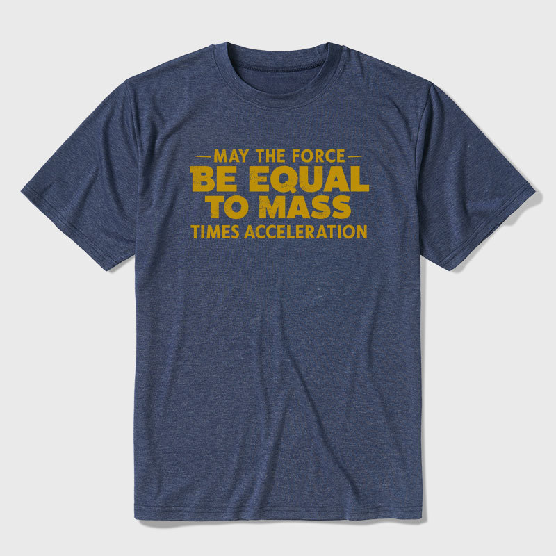 May the Force Ultra Soft Heather Tee