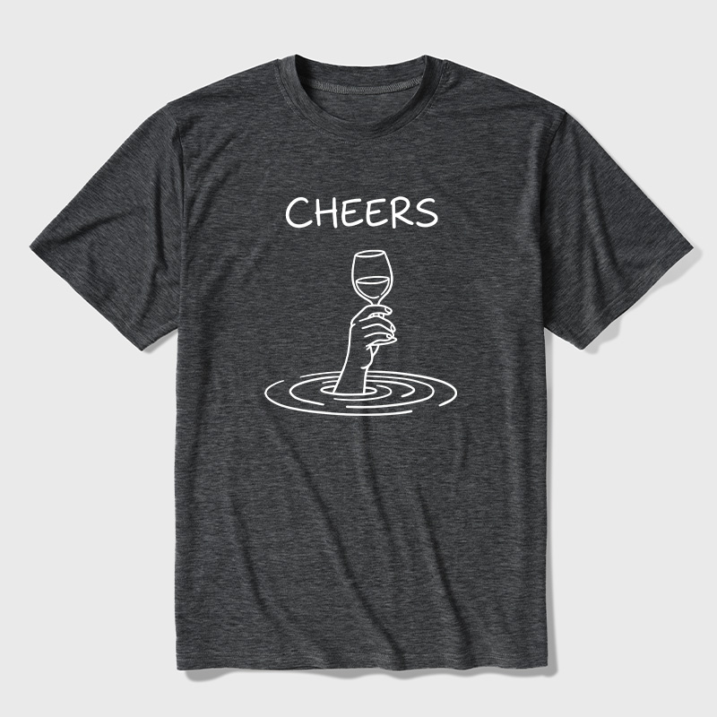 Cheers Ultra Soft Heather Tees