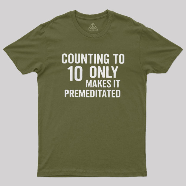 Counting to 10 Geek T-Shirt