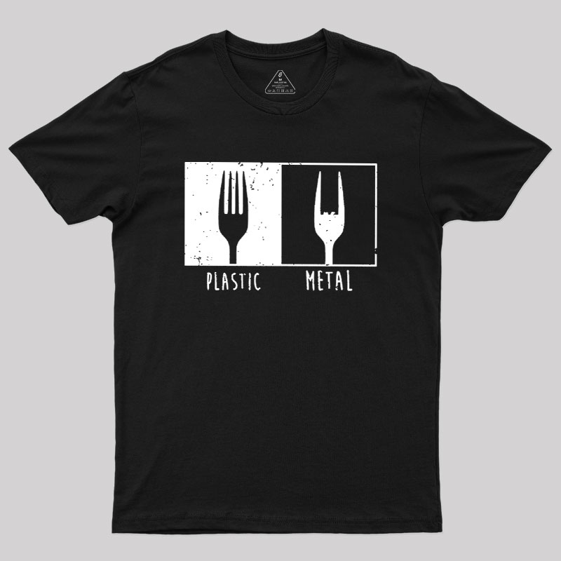 Metal Fork Geek T-Shirt