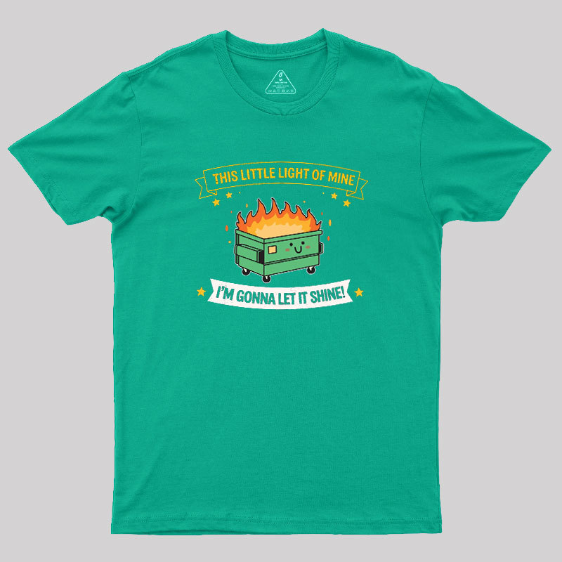 Dumpster Light Geek T-Shirt