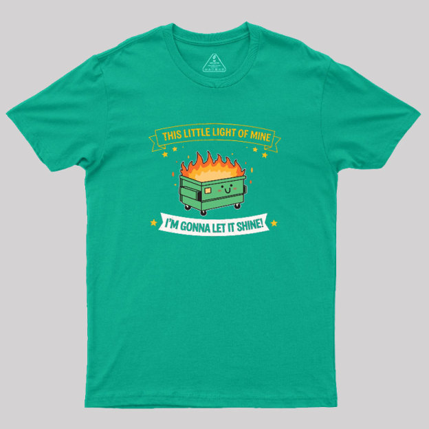 Dumpster Light Geek T-Shirt