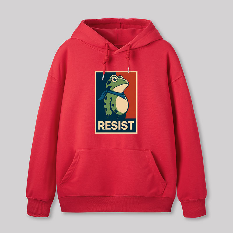 Frog Protest Geek Hoodie