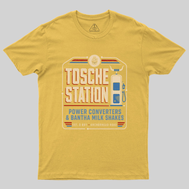 Space Gas Station Power Converter Geek T-Shirt