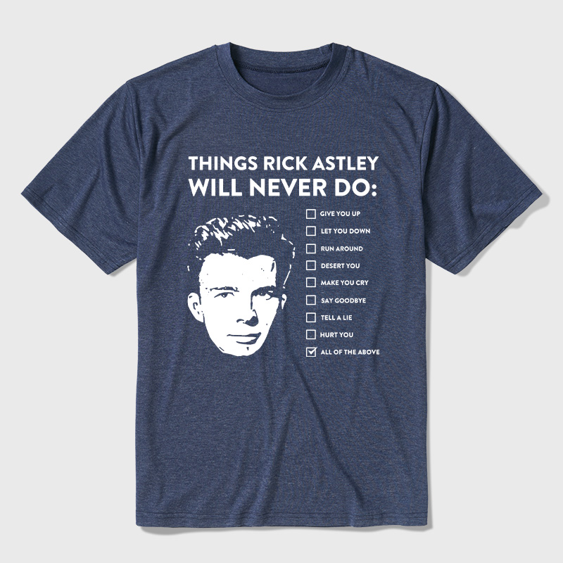 Classic Pop Commitment Checklist Ultra Soft Heather Tee