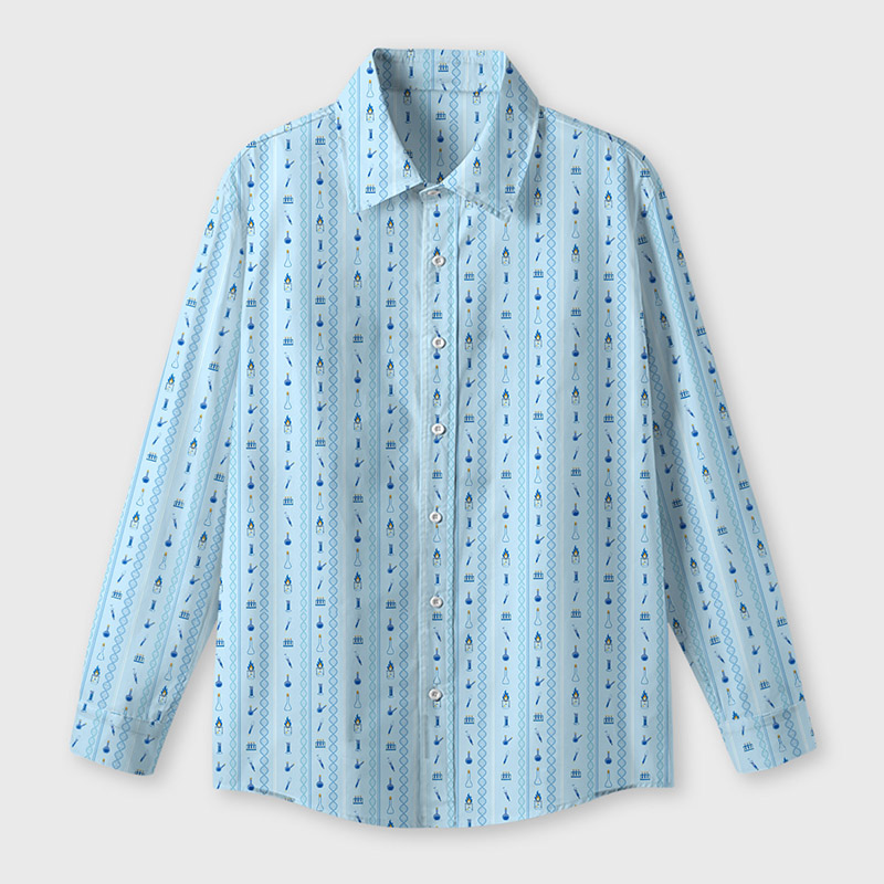 Chemistry Chic Geek Long-Sleeved Shirt