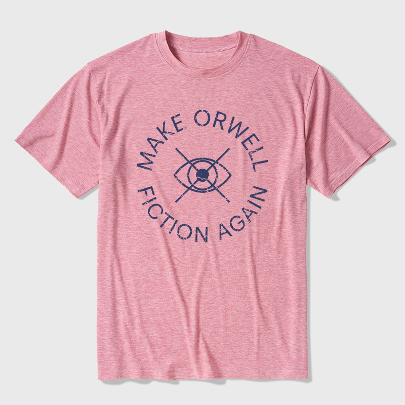 Make Orwell Fiction Again Ultra Soft Heather Tee