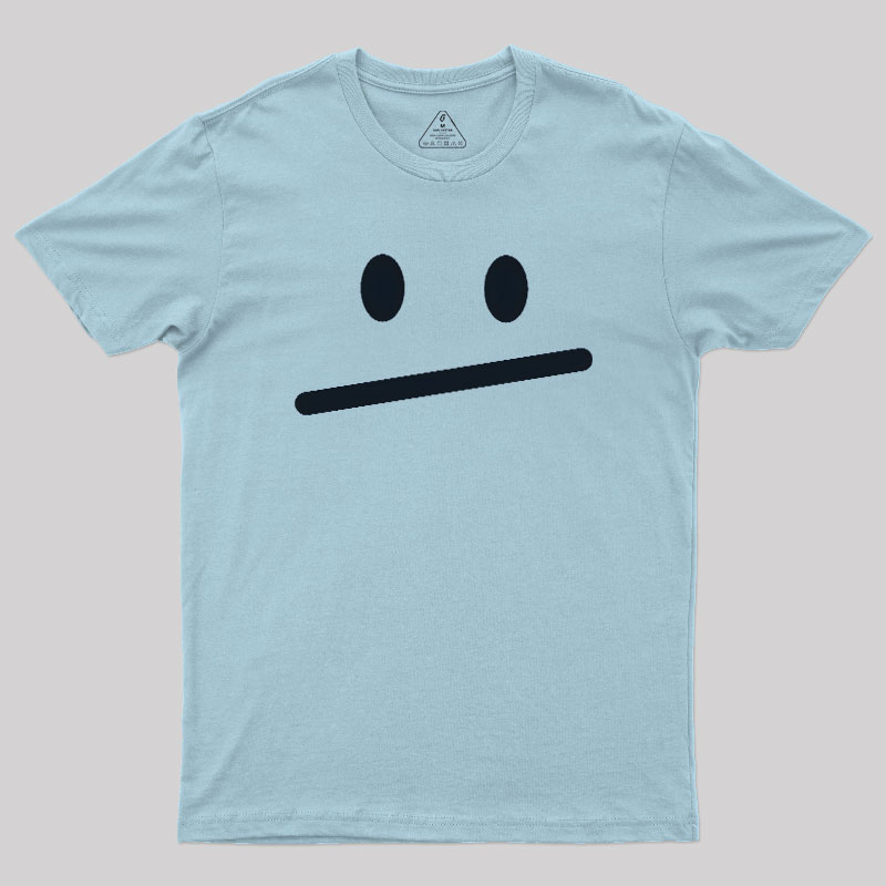 Meh Face Geek T-Shirt