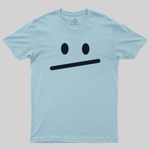 Meh Face Geek T-Shirt