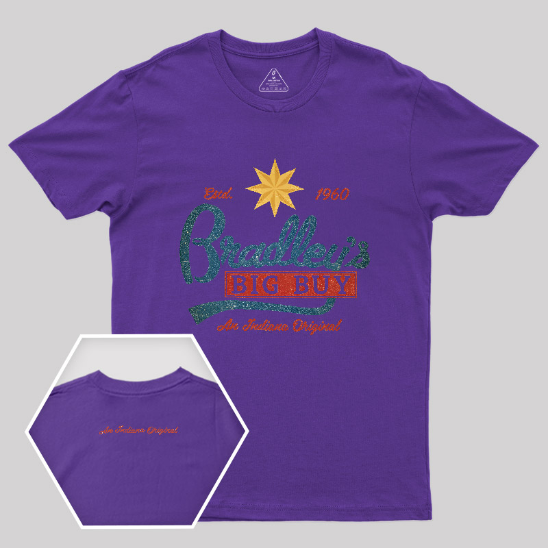 Bradleys Big Buy Vintage Geek T-Shirt