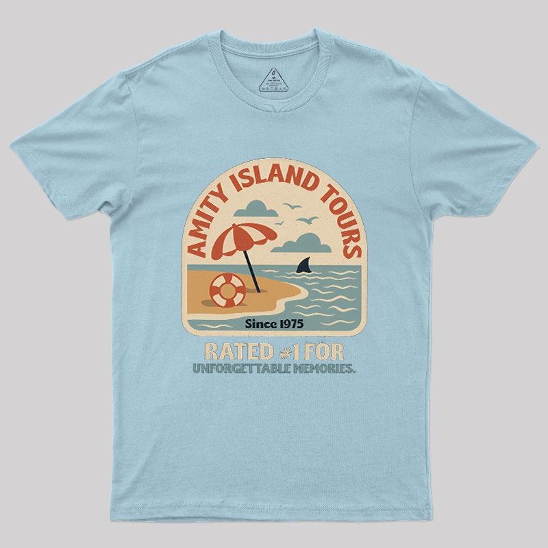 Amity Island Tours Geek T-Shirt